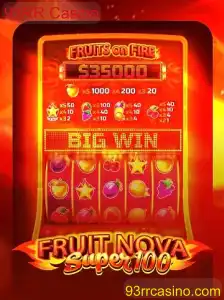 Explorando o Mundo Empolgante de FruitNovaSuper100 no 93RR Casino